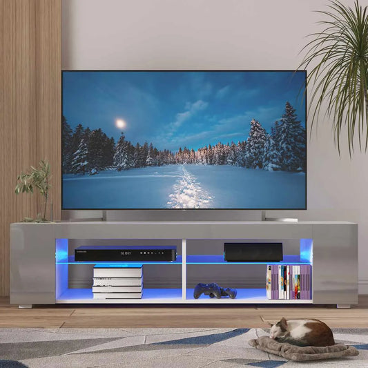 57 inch LED High Gloss TV Stand