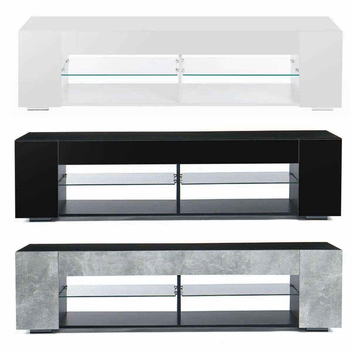 57 inch LED High Gloss TV Stand