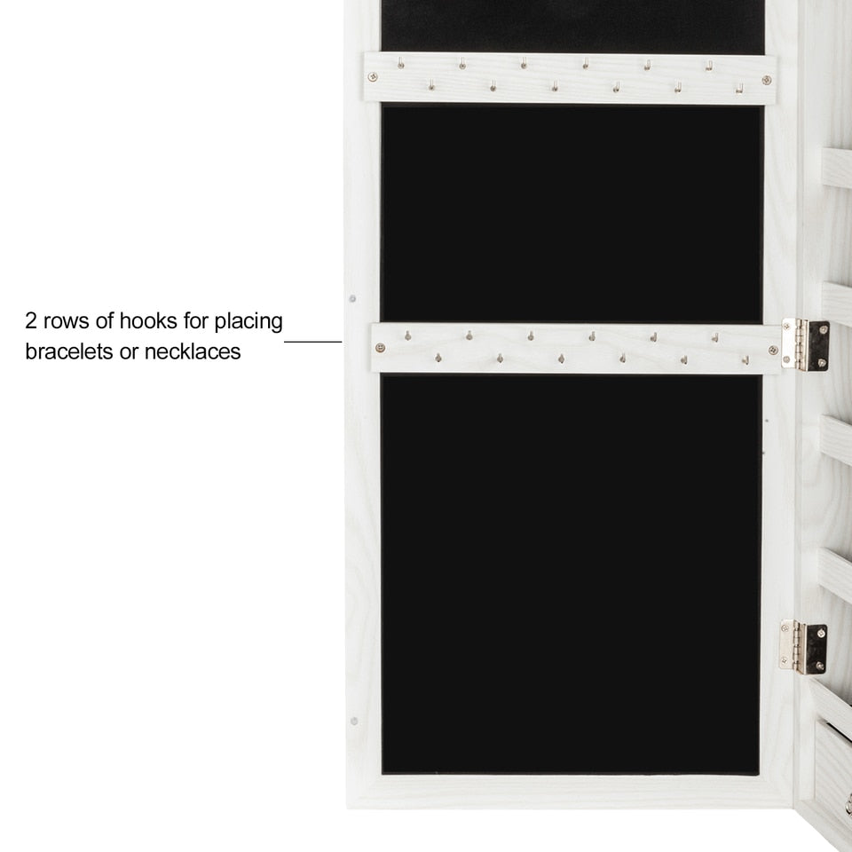 Full Length Mirror Jewelry Organizer